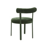 Margaret Performance Chenille Bolster Back Dining Chair by TOV Furniture at Eve Furniture