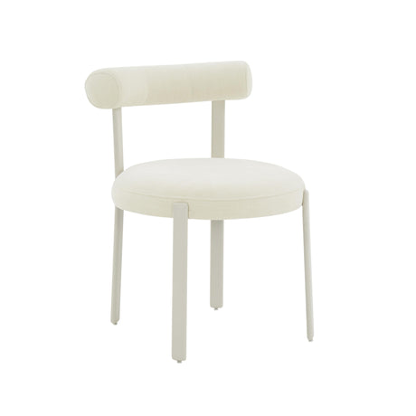 Margaret Performance Chenille Bolster Back Dining Chair by TOV Furniture at Eve Furniture