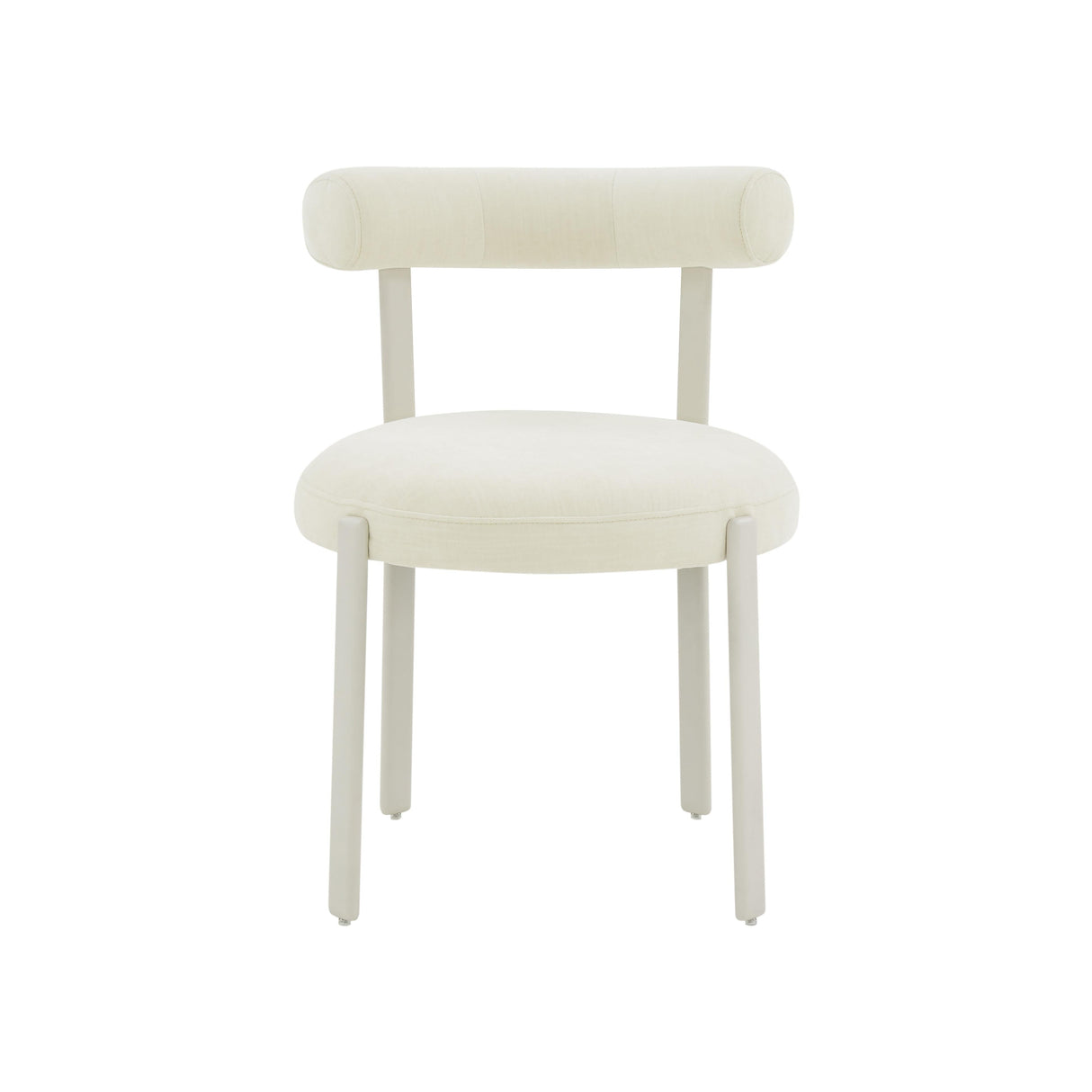 Margaret Performance Chenille Bolster Back Dining Chair by TOV Furniture at Eve Furniture