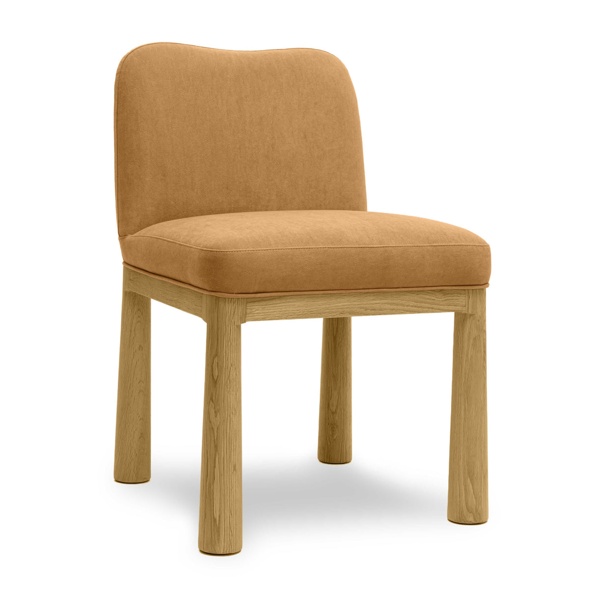 Tiara Performance Velvet and Oak Dining Chair by TOV Furniture at Eve Furniture