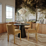 Tiara Performance Velvet and Oak Dining Chair by TOV Furniture at Eve Furniture