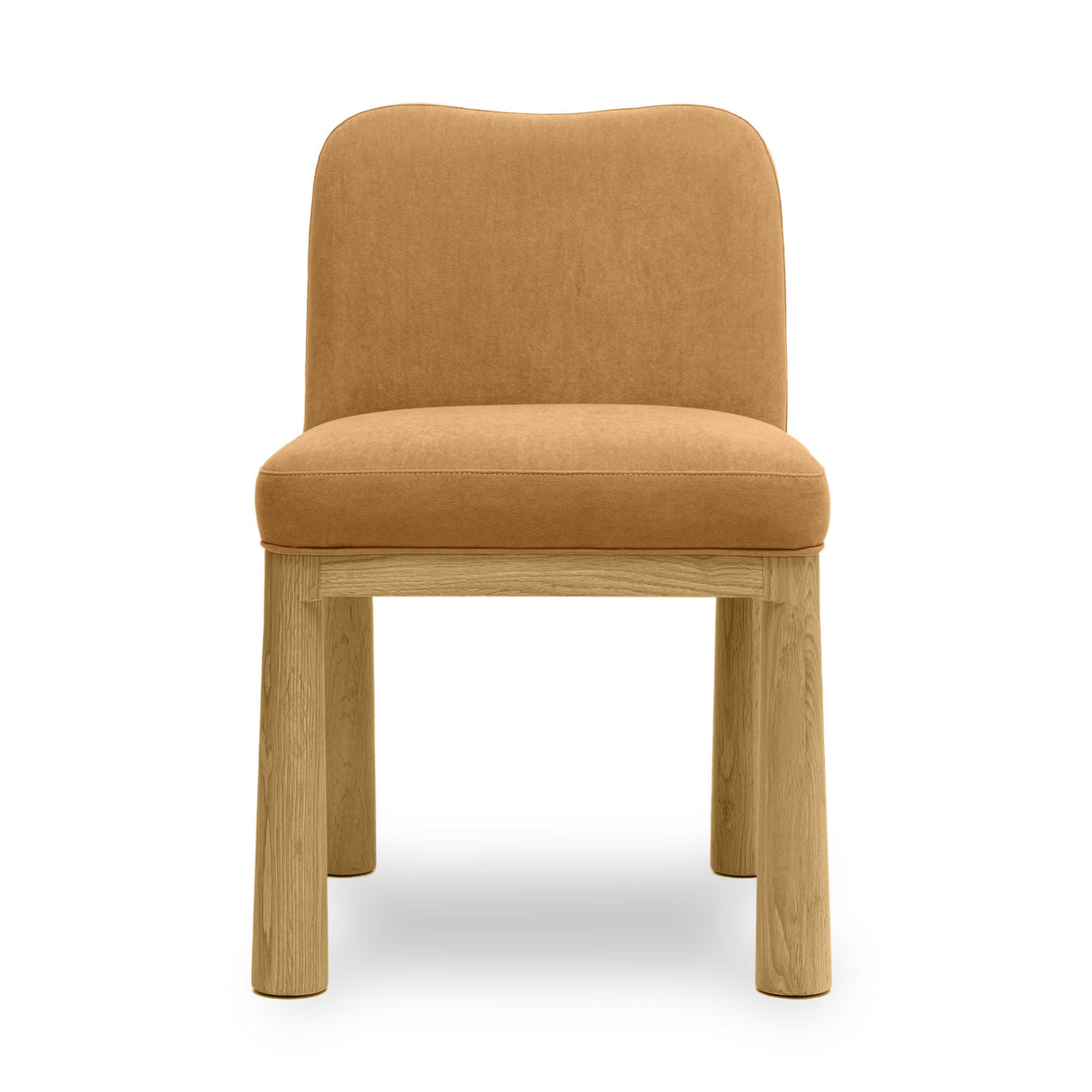 Tiara Performance Velvet and Oak Dining Chair by TOV Furniture at Eve Furniture