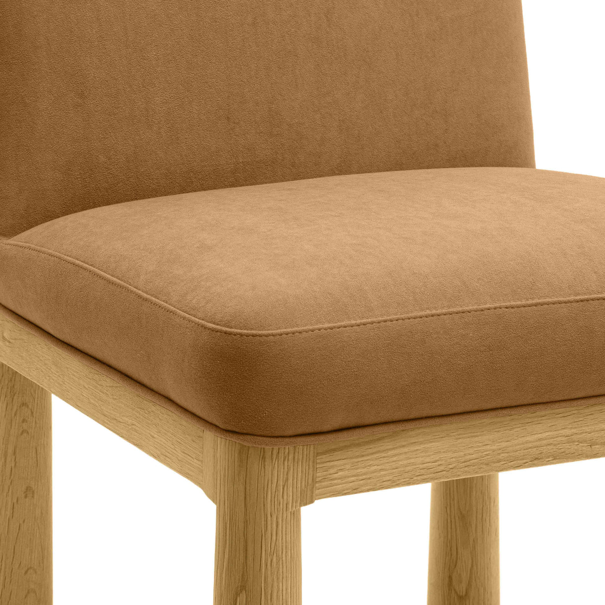 Tiara Performance Velvet and Oak Dining Chair by TOV Furniture at Eve Furniture