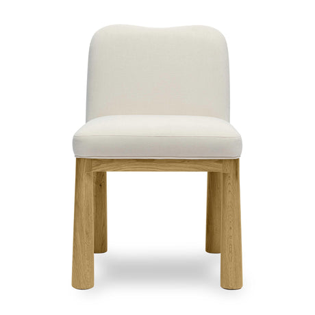Tiara Performance Velvet and Oak Dining Chair by TOV Furniture at Eve Furniture