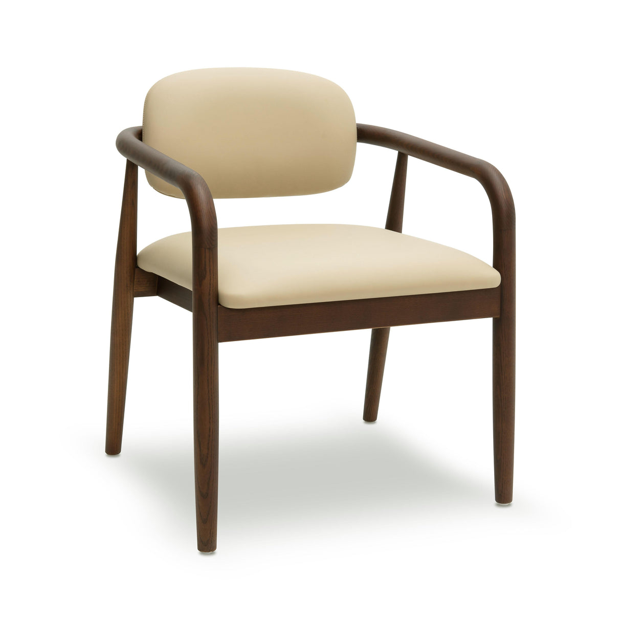 Betsy Taupe Vegan Leather Dining Chair by TOV Furniture at Eve Furniture