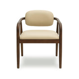 Betsy Taupe Vegan Leather Dining Chair by TOV Furniture at Eve Furniture