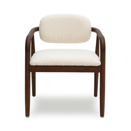 Betsy Cream Boucle Dining Chair by TOV Furniture at Eve Furniture