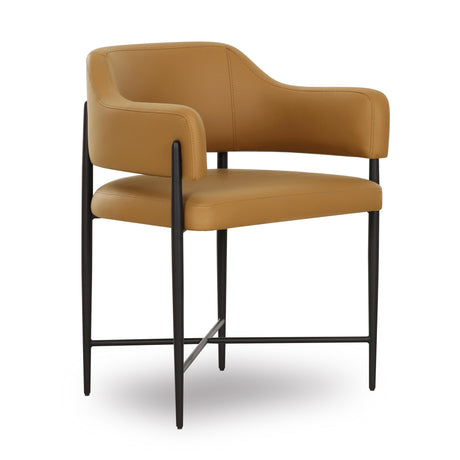 Sezanne Vegan Leather Dining Chair by TOV Furniture at Eve Furniture