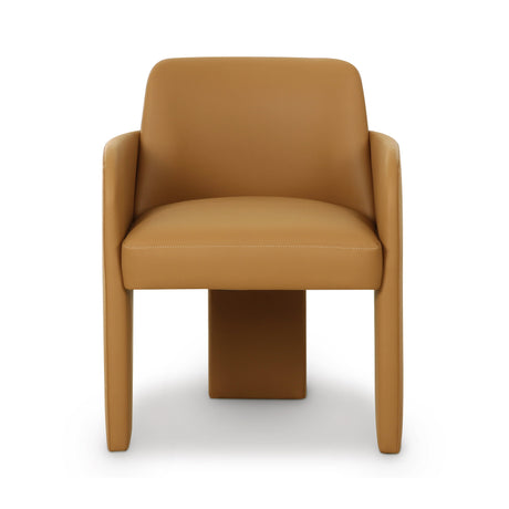 Leo Performance Vegan Leather Dining Chair by TOV Furniture at Eve Furniture