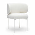 Maureen Cream Performance Upcycled Linen Dining Chair by TOV Furniture at Eve Furniture