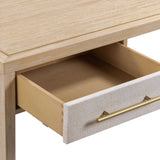 Hera 62'' Natural Washed Executive Desk by TOV Furniture at Eve Furniture