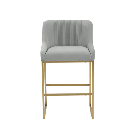 Lisa Pleated Velvet Dining Chair by Inspire Me! Home Decor by TOV Furniture at Eve Furniture