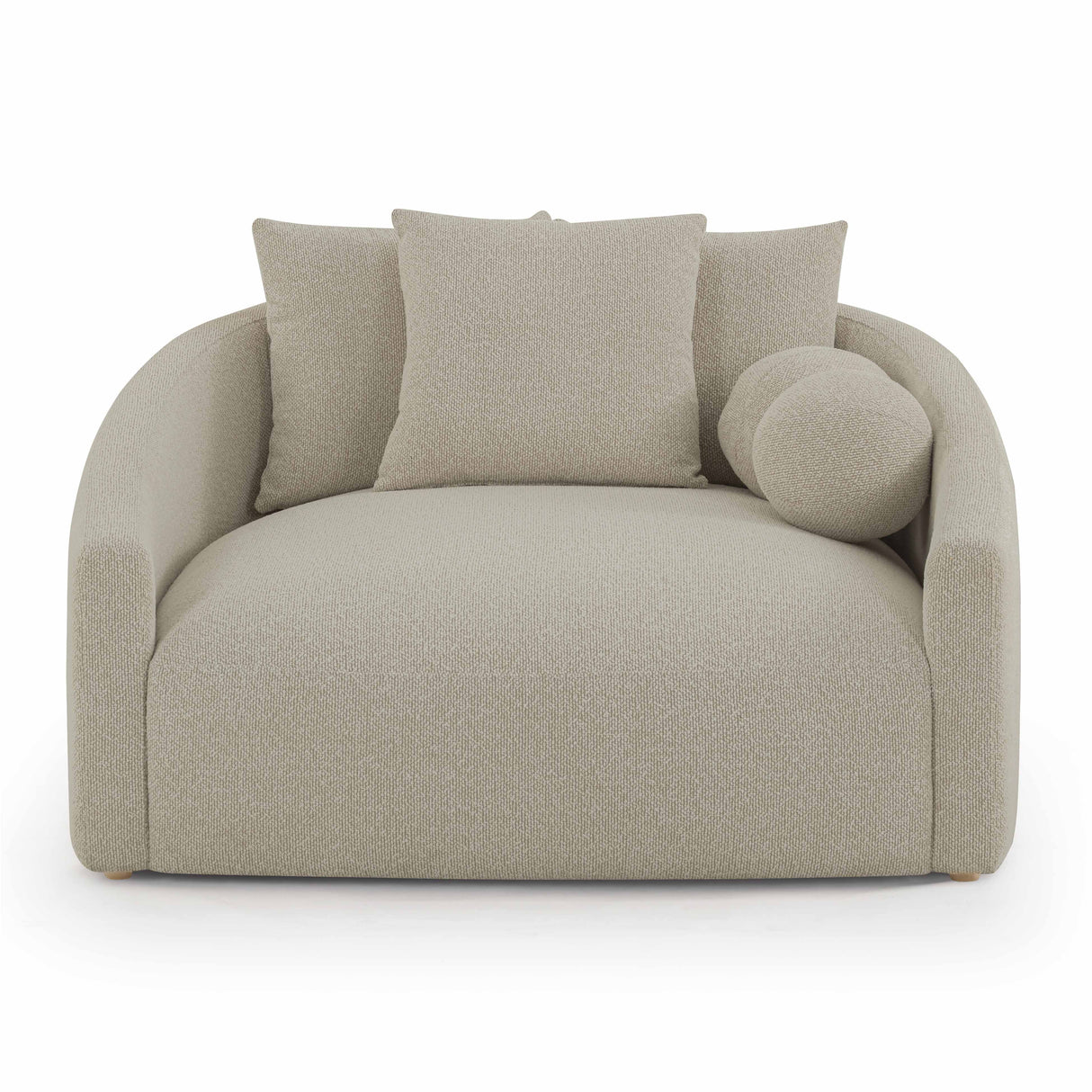 Hanim 54" Boucle Daybed by TOV Furniture at Eve Furniture