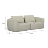 Noor 93" Loveseat