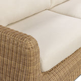 Dana 85" Cream Outdoor Sofa
