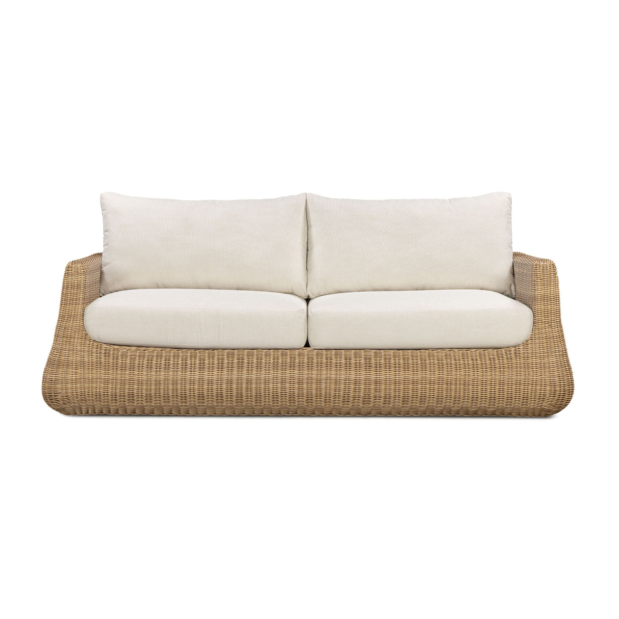 Dana 85" Cream Outdoor Sofa