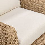 Dana Cream Outdoor Accent Chair