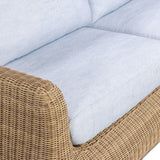Dana 85" Light Blue Outdoor Sofa