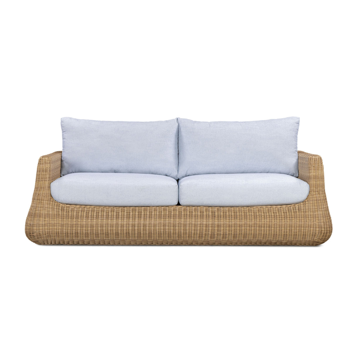 Dana 85" Light Blue Outdoor Sofa
