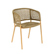 Niel Oak Finish Outdoor Dining Chair by TOV Furniture at Eve Furniture