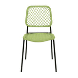 Lucy Dyed Cord Stackable Outdoor Dining Chair by TOV Furniture at Eve Furniture