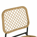 Lucy Dyed Cord Stackable Outdoor Dining Chair by TOV Furniture at Eve Furniture