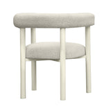 Jackie Cream Outdoor Textured Dining Chair by TOV Furniture at Eve Furniture