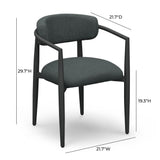 Annika Textured Outdoor Dining Arm Chair by TOV Furniture at Eve Furniture