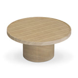 Darcy 36" Concrete Indoor / Outdoor Round Coffee Table by TOV Furniture at Eve Furniture
