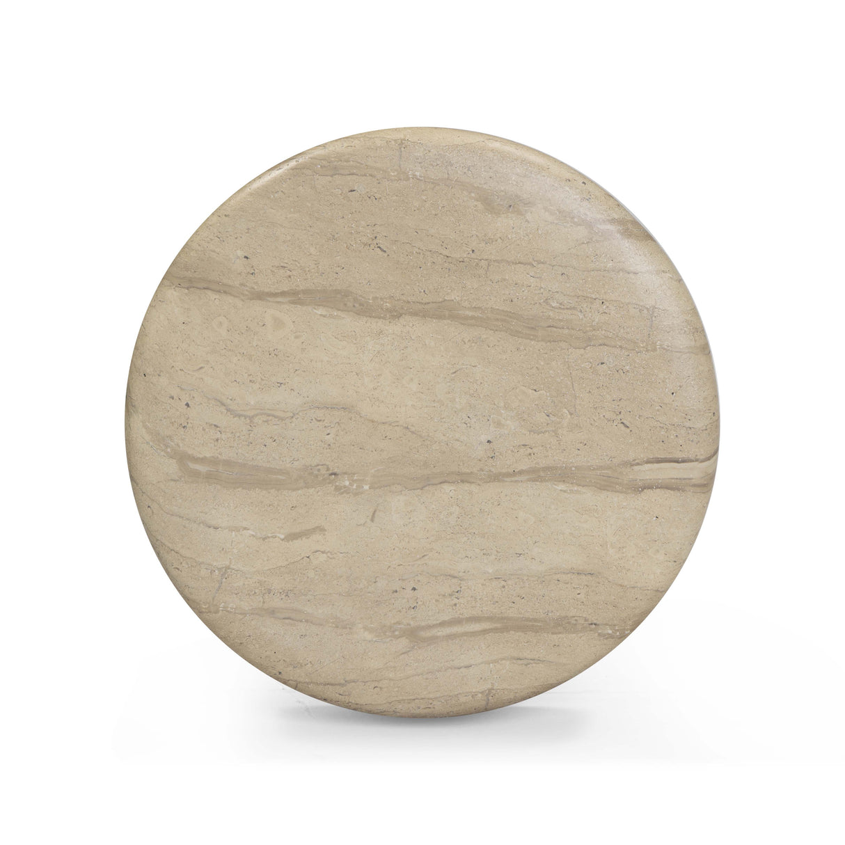 Hyre Faux Travertine Indoor/Outdoor Concrete Side Table by TOV Furniture at Eve Furniture