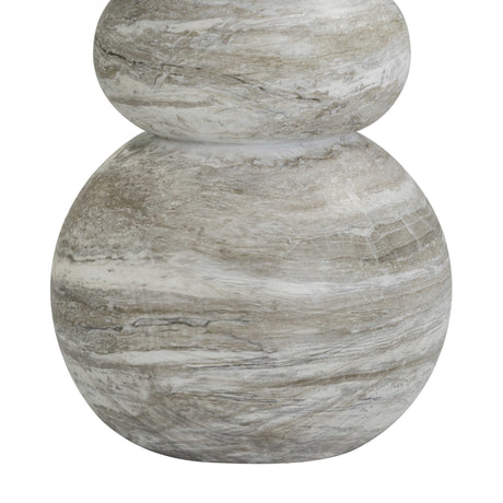 Hyre 59" Faux Stone Indoor/Outdoor Concrete Console Table by TOV Furniture at Eve Furniture