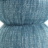 Tomlin Ruched Performance Fabric Game Ottoman by TOV Furniture at Eve Furniture