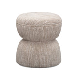 Tomlin Ruched Performance Fabric Game Ottoman by TOV Furniture at Eve Furniture