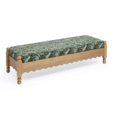 Thelma 56" Leopard Jacquard Bench by TOV Furniture at Eve Furniture
