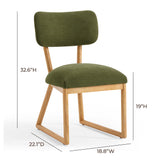 Bobbie Performance Upcycled Fabric Dining Chair by TOV Furniture at Eve Furniture