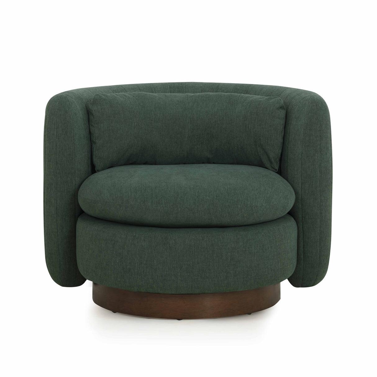 Nura Chenille Swivel Accent Chair by TOV Furniture at Eve Furniture