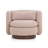 Nura Chenille Swivel Accent Chair by TOV Furniture at Eve Furniture