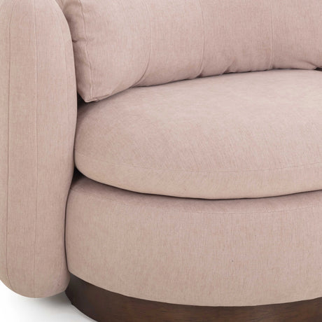 Nura Chenille Swivel Accent Chair by TOV Furniture at Eve Furniture