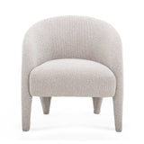 Kris Warm Grey Boucle Accent Chair by TOV Furniture at Eve Furniture