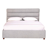 Takio Grey Queen Bed by Moe's Home at Eve Furniture
