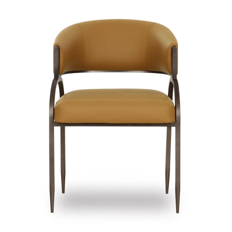 Tatum Performance Vegan Leather Dining Chair by TOV Furniture at Eve Furniture
