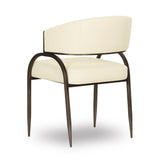 Tatum Performance Vegan Leather Dining Chair by TOV Furniture at Eve Furniture