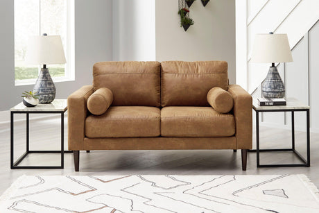 Telora Caramel Living Room Set by Ashley at Eve Furniture