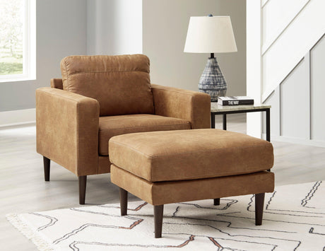 Telora Caramel Living Room Set by Ashley at Eve Furniture