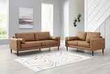 Telora Caramel Living Room Set by Ashley at Eve Furniture