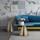 Tempo Marble Coffee Table by TOV Furniture at Eve Furniture