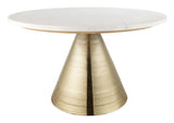 Tempo Marble Coffee Table by TOV Furniture at Eve Furniture