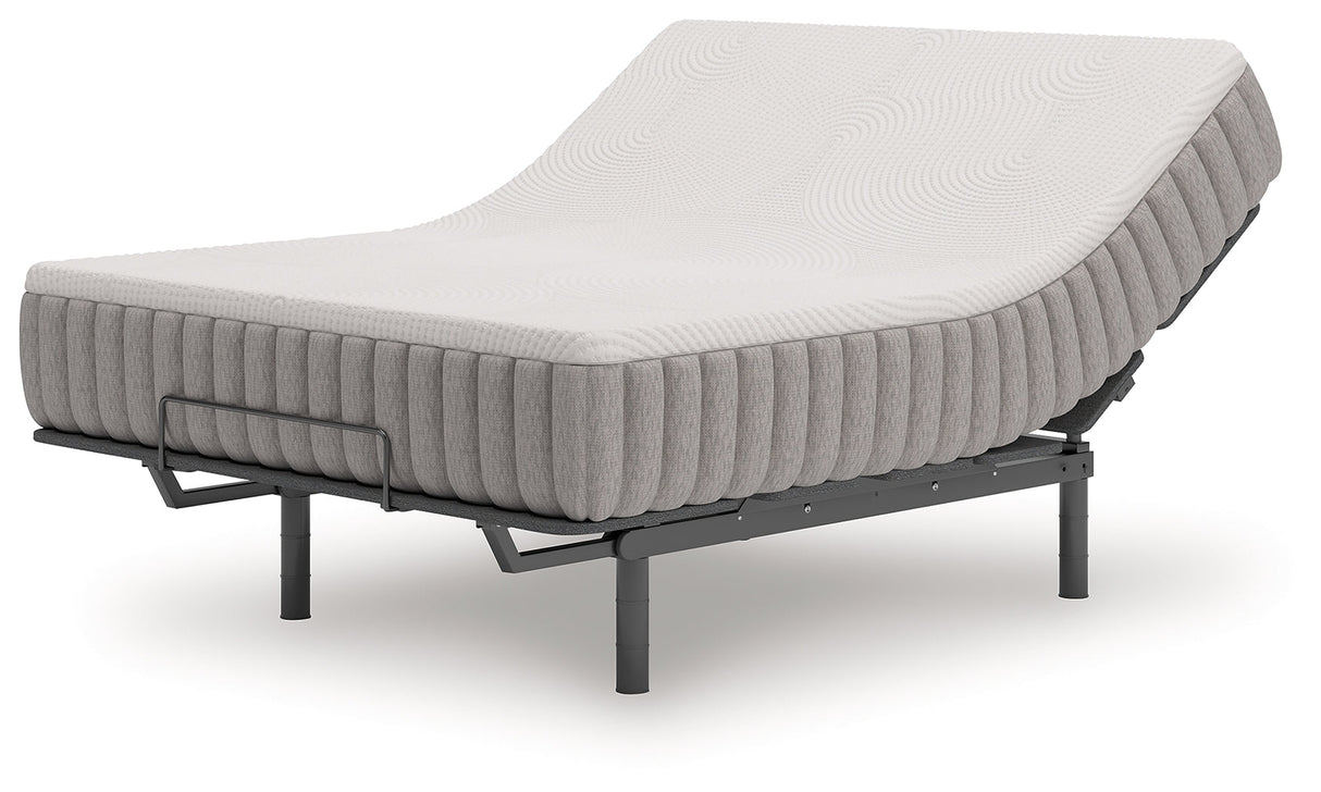Terra Sleep Firm White King Mattress by Ashley at Eve Furniture