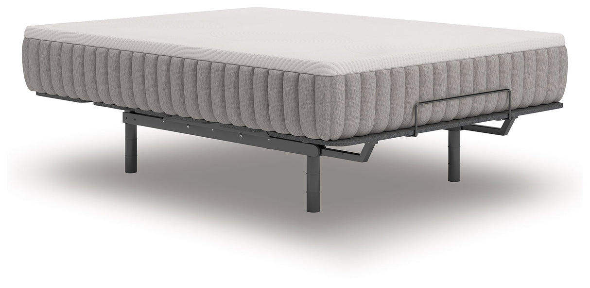 Terra Sleep Medium White King Mattress by Ashley at Eve Furniture