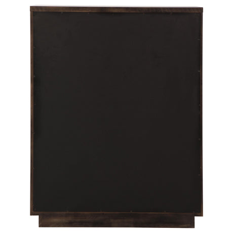 Terrace Ash Brown 5-Drawer Chest by Coaster at Eve Furniture